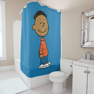 Rideaux De Douche cacahuètes Franklin Smile