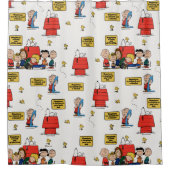 Rideaux De Douche cacahuètes | Le bonheur, c'est... (Devant)