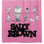 Rideaux De Douche cacahuètes | Sally Brown (Devant)