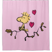 Rideaux De Douche cacahuètes | Sifflet Woodstock (Devant)