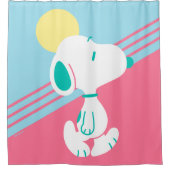 Rideaux De Douche cacahuètes | Snoopy Deco Dreams Sun (Devant)