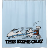 Rideaux De Douche cacahuètes | Snoopy & Linus (Devant)