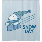 Rideaux De Douche cacahuètes | Snoopy & Woodstock (Devant)