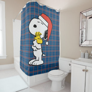 Rideaux De Douche cacahuètes   Snoopy & Woodstock