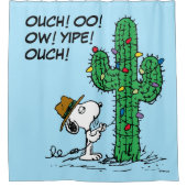 Rideaux De Douche cacahuètes | Spike's Holiday Cactus (Devant)