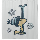 Rideaux De Douche cacahuètes | Woodstock Ski Pro (Devant)
