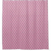 Rideaux De Douche Cachemire Quatrefoil rose (Devant)