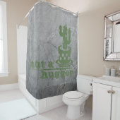 Rideaux De Douche Cactus Pas un gros cactus drôle dire (En situation)