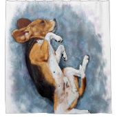 Rideaux De Douche Cadeau beagle, Cadeau Amoureux des chiens, Idée ca (Devant)