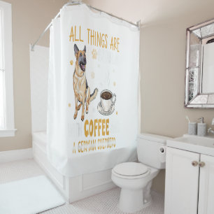 Rideaux De Douche Cadeau de berger allemand chien