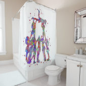 Rideaux De Douche Cadeau du propriétaire Cheerleader | Anniversaire  (En situation)