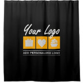 Rideaux De Douche Cadeau Personnalisé Pour Hommes Anniversaire Lui P (Devant)