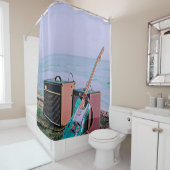 Rideaux De Douche Cadeau pour ami guitariste (En situation)
