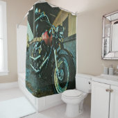 Rideaux De Douche Cadeaux de vélo (En situation)