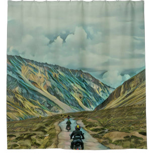 Rideaux De Douche Cadeaux pour motocycliste