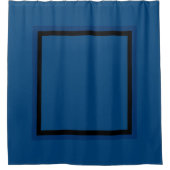 Rideaux De Douche Cadre Bleu (Devant)