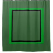 Rideaux De Douche Cadre Vert (Devant)