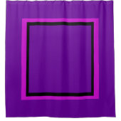 Rideaux De Douche Cadre Violet (Devant)