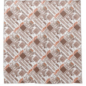 Rideaux De Douche Café préféré (Devant)