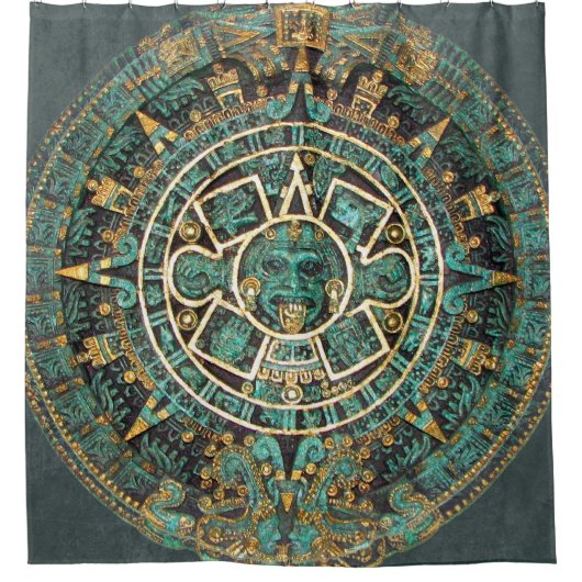 Rideaux De Douche Calendrier maya (Devant)