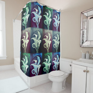 Rideaux De Douche Calla Lillies