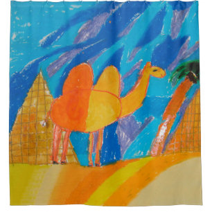 Rideaux De Douche Camel Art by Kids