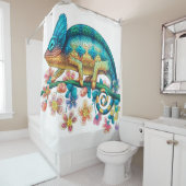 Rideaux De Douche Caméléon (En situation)