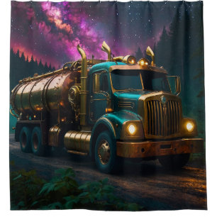 Rideaux De Douche Camion-citerne à vapeur