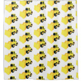 Rideaux De Douche Camion de construction de chargeur frontal (Devant)