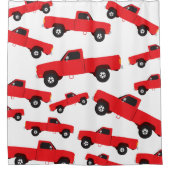 Rideaux De Douche Camions de transport de camionnettes (Devant)