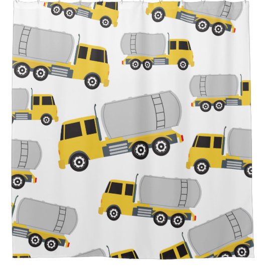 Rideaux De Douche Camions de transport de camions-citernes (Devant)