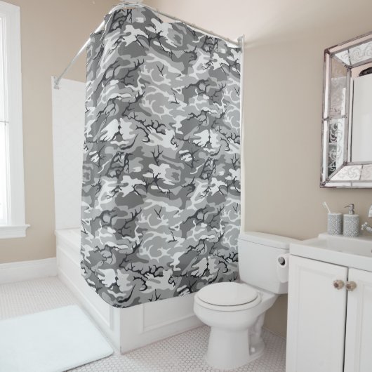Rideaux De Douche Camo urbain (En situation)