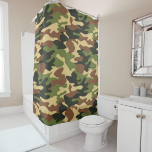 Rideaux De Douche camouflage