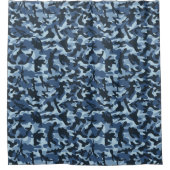 Rideaux De Douche Camouflage bleu (Devant)