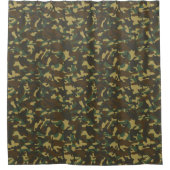 Rideaux De Douche Camouflage de forêt  (Devant)