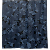 Rideaux De Douche Camouflage de minuit (Devant)