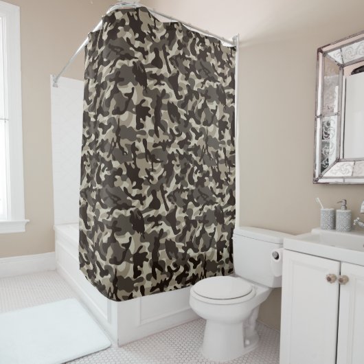 Rideaux De Douche Camouflage de proximité (En situation)