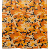 Rideaux De Douche Camouflage orange, Militaire, Armée (Devant)