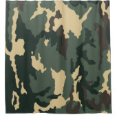 Rideaux De Douche Camouflage vert (Devant)