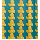 Rideaux De Douche Canard en caoutchouc jaune (Devant)