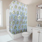 Rideaux De Douche Canards sur l'eau (En situation)