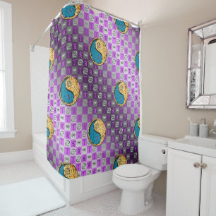Rideaux De Douche Cancer & Sanglier de Feu
