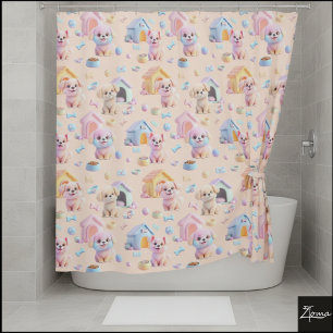 Rideaux De Douche Canine