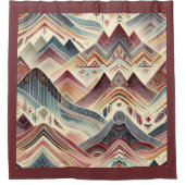 Rideaux De Douche Canyons colorés (Devant)