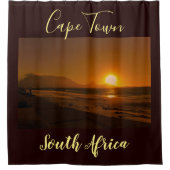 Rideaux De Douche Cap Afrique du Sud ZA Table Mountain Sunset (Devant)