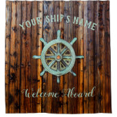 Rideaux De Douche Capitaine Wheel (Devant)