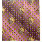 Rideaux De Douche Capricorn & Fire Rooster (Devant)