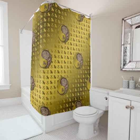 Rideaux De Douche Capricorne sur la mer (En situation)