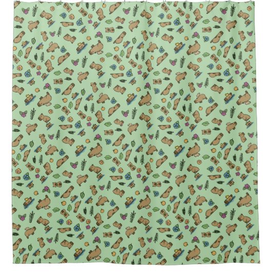 Rideaux De Douche Capybara (Devant)