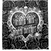 Rideaux De Douche Cara Mia, Mon Cherie (Devant)